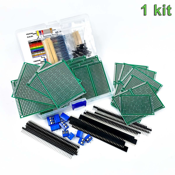 Double Sided PCB Prototype Board Kit for DIY Soldering Circuit Board