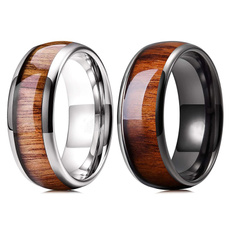 wedding ring, Engagement Ring, Stainless Steel, titanium