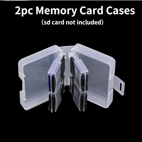 2pc 18mm 8 cards Memory Card Cases TF SD card Cases Universal Memory