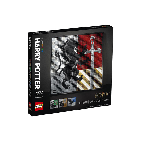 LEGO 6333056 Art Harry Potter Hogwarts Crests 31201 Building Kit