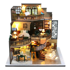 Toy, minitoy, lofts, woodendollshouse