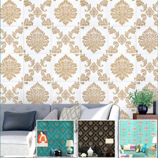 wallpaper3d, Decor, Flowers, foamwallpaper