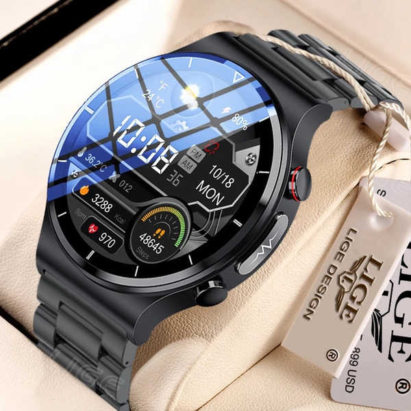 2023 ECG PPG Heart Rate Health Monitor Smart Watch Medical Grade G08  Waterproof | eBay