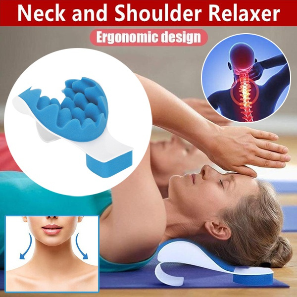 Neck and Shoulder Relaxer Neck Pain Relief Massage Pillow Head and Neck