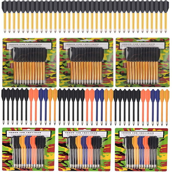 12 Flèches De Pêche à L'arc Mini 6.8", Alliage Aluminium, Pour Arbalète, AMEYXGS