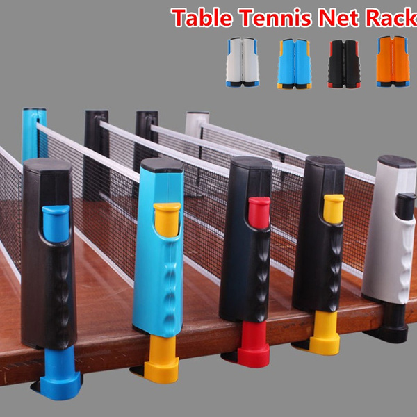 Retractable Ping Pong Table Tennis Net Post Net Rack Sports Exercise