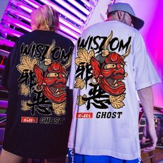 Summer, Fashion, Graphic T-Shirt, Chinese