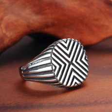 Fashion, Classics, Stainless Steel, punk rings