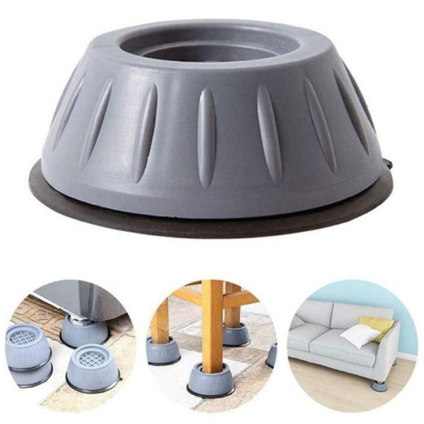 8-Pack Anti-Vibration Pads For Washing Machine - Adjustable Rubber Feet & Mats