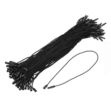 Snaps, black, Cotton