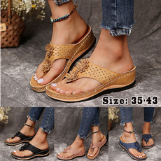wedge, Plus Size, Outdoor, Flats
