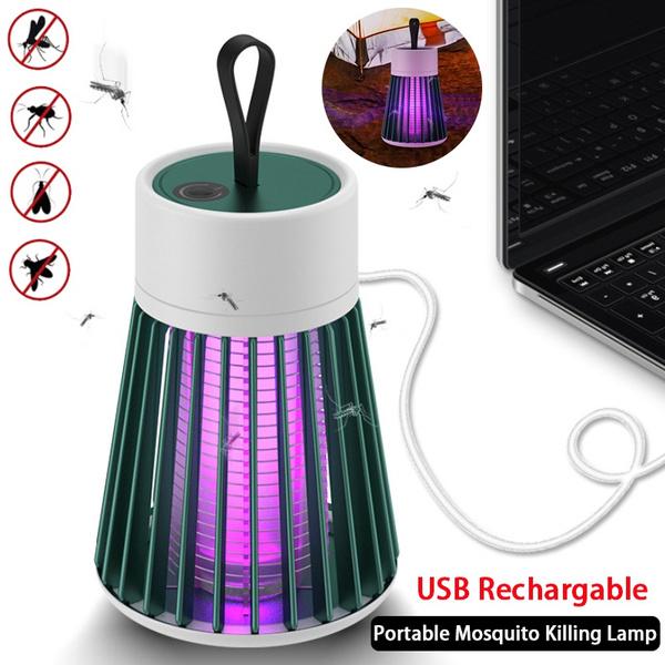 Electric Mosquito Killer Zapper USB LED Light Lamp Insect Bug Trap Pest Control 
