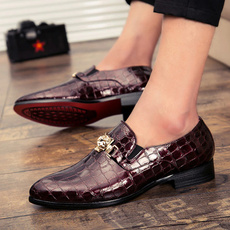 Fashion, casual leather shoes, Dress, Men