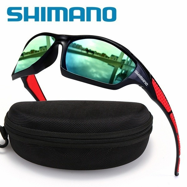 Shimano Sunglasses Polarized Men Fishing Spectacles Driving Cycling Sport  Glasses Oculos De Sol Fishing Equipment Eyewear