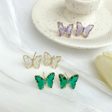 butterfly, Summer, Fashion, butterfly earrings