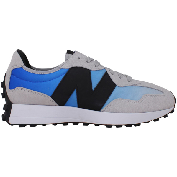 new balance 327 grey blue red