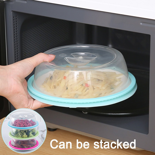 Professional Microwave Food Splatter Cover Splatter Kitchen Dish Plate  Sealing Cover Keeps Microwave Oven Clean