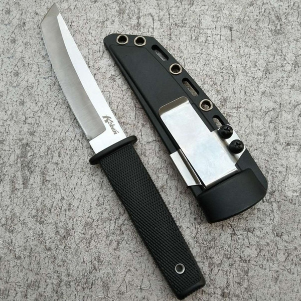 Outdoor Tactical Cold Steel Kobun 17T Samurai Swords Hunting Camping ...