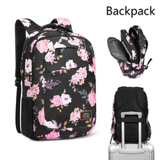 Laptop Backpack, student backpacks, College, Floral