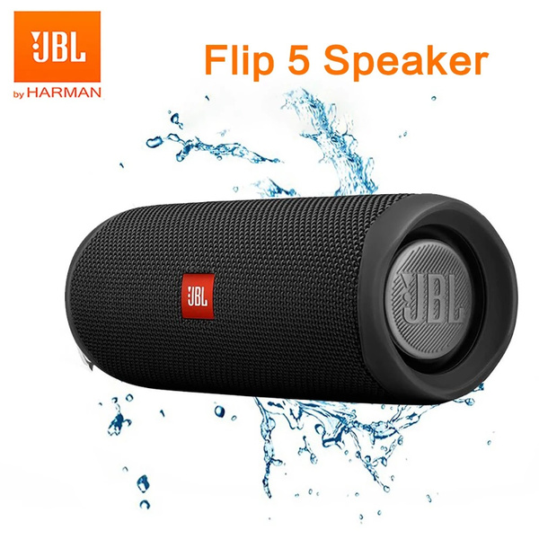 JBL FLIP 5, Waterproof Portable Bluetooth Speaker, Black ( 6 COLOR )