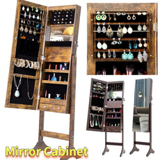 Storage, mirrorcabinetwithlight, led, Jewelry