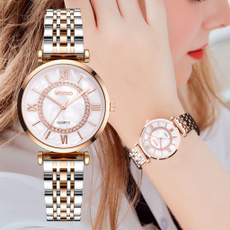 Steel, Watches, quartz, Casual Watches