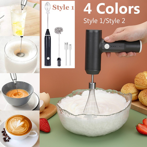 Hand-held USB High-power Mini Stainless Steel Whisk Electric Whisk