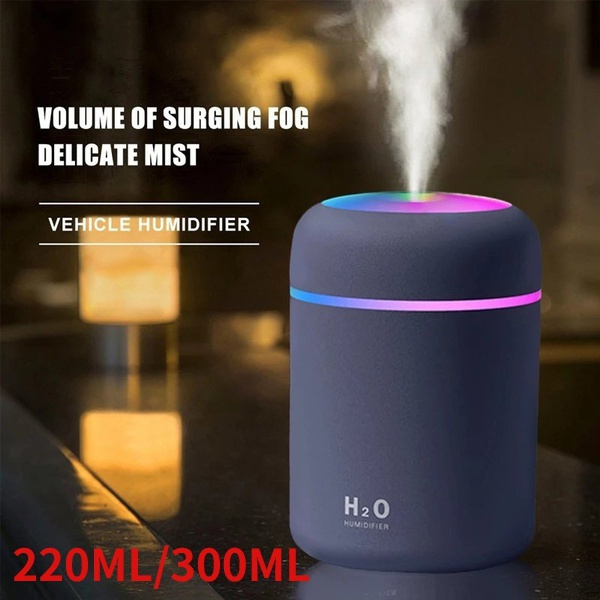 Portable 300ml Electric Air Humidifier Aroma Oil