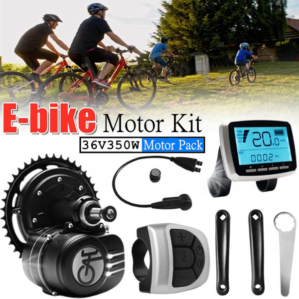 Professional 36V350W Midmounted Motor Set Doubleheaded Waterproof
