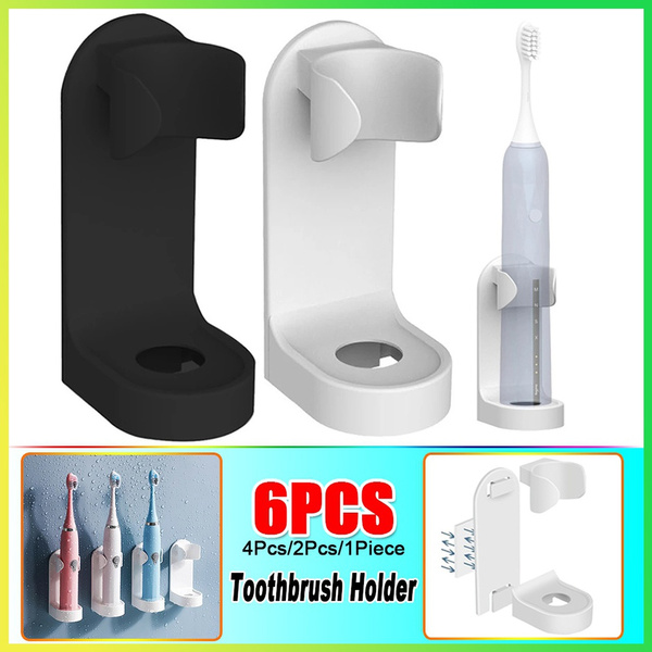 Wall Mounted Toothbrush Holder  Bathroom Organizer Toothbrush