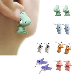 cute, Shark, Stud, Stud Earring