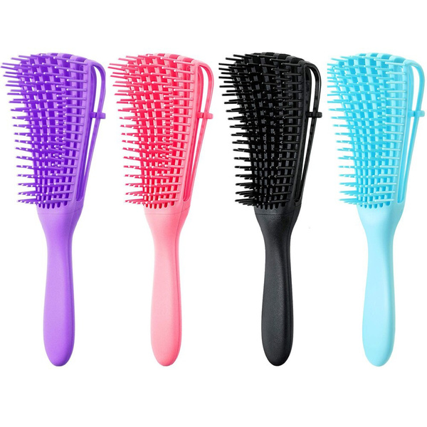 Hair Detangling Brush Comb Hairbrush Scalp Massage Dry Wet Detangler ...