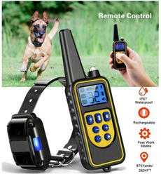 Dog Collar, Remote, Waterproof, Pets