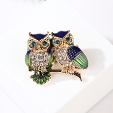 Blues, Owl, Fashion, Jewelry