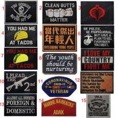 Funny, Emblem, Backpacks, badgespatche