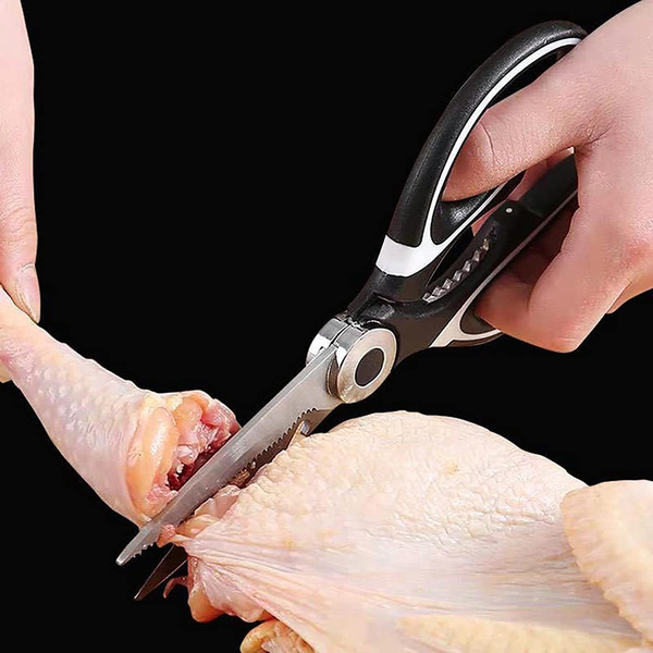 Multifunctional Kitchen Scissors, Heavy-duty Stainless Steel Bone Cutting  Shears For Home, Bbq, Chicken Bone Cutting