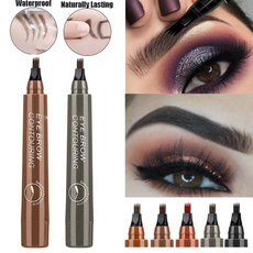 pencil, eye, brown, Eye Makeup