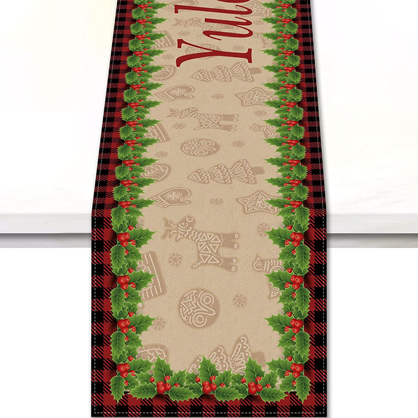 yule-table-runner-pagan-christmas-buffalo-plaid-table-cloth-red-buffalo