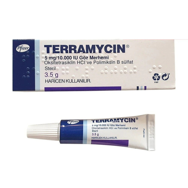 Terramycin Eye Oinment 3.5 GR - Effective in the Treatment of