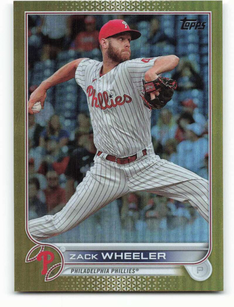  2022 Topps #249 Zack Wheeler Philadelphia Phillies