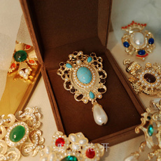 Luxury, Jewelry, Pins, pearls