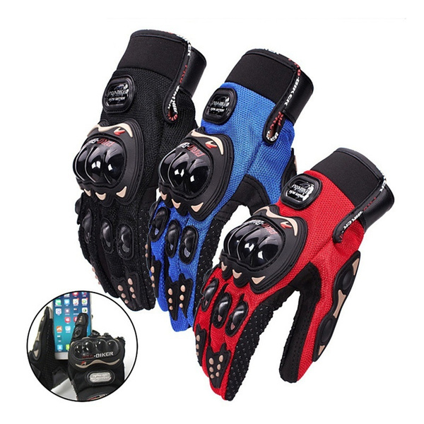 Touch screen hot sale motorcycle gloves