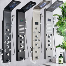 Grifos, led, lights, showerpaneltowersystem