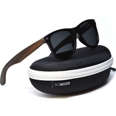 woodaccessorie, wood sunglasses, zippercase, Wayfarer Sunglasses