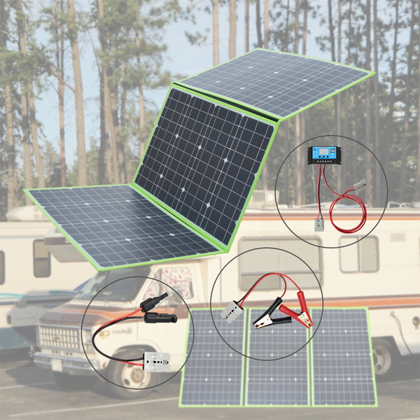 Rechargeable 300W Flexible Solar Panel Battery Charger Portable Charger