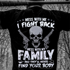 dad, Family, skull, skulltshirt