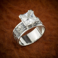 Sterling, Fashion, wedding ring, sterling silver