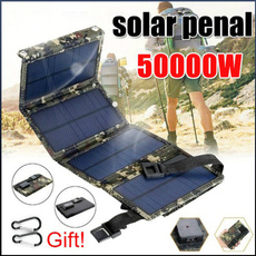 Outdoor, foldablesolarpanel, mobilecharger, Hiking