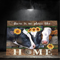 Home Supplies, Wall Art, Gifts, cow