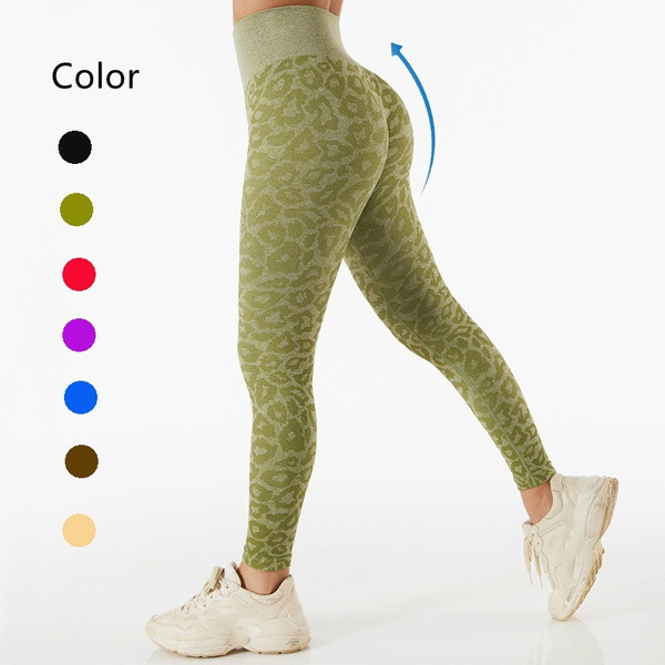 High Quality New Leopard Seamless Leggings for Women Fitness Yoga Pants ...